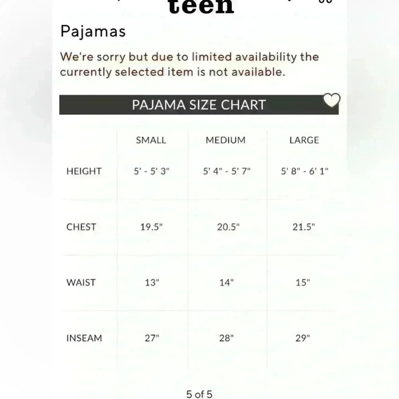 Lilly Pulitzer X POTTERY BARN PJs Isla De Coco Floral TEEN Pajama Set, Medium - Picture 9 of 9